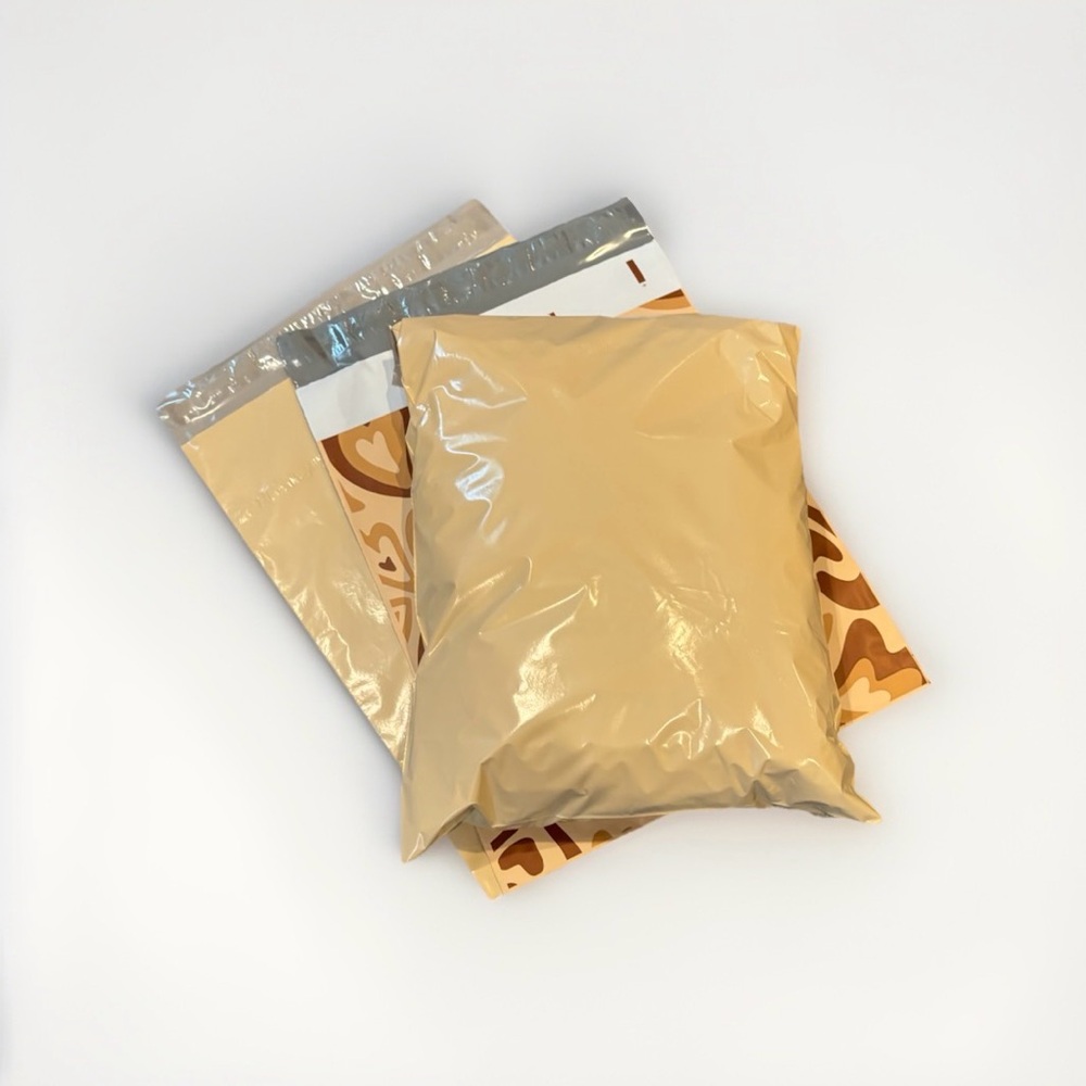 Neutral Colored Mailers | 10x13 | Set of 20 | Coffee Colored Aesthetic - Picture 2 of 4